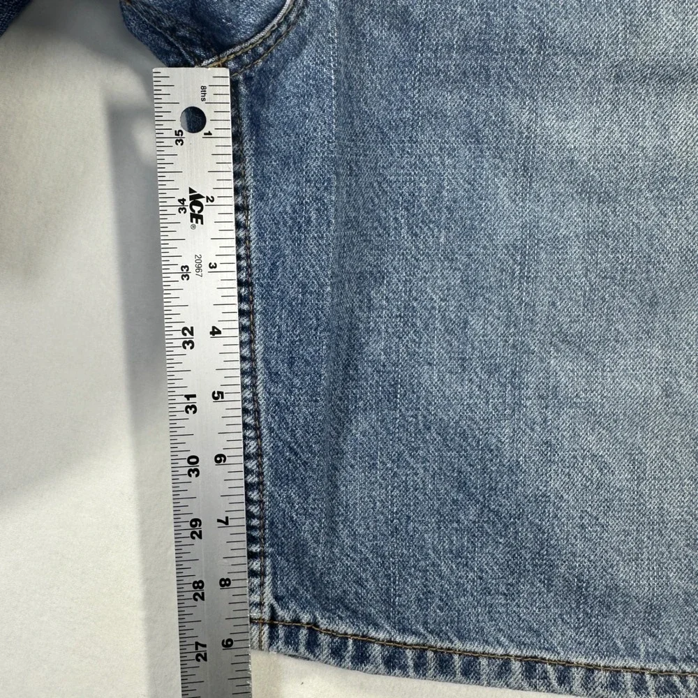 Levi's 550 Relaxed Fit Denim Shorts Sz 34‎ Blue Medium Wash Cotton Jean Jorts